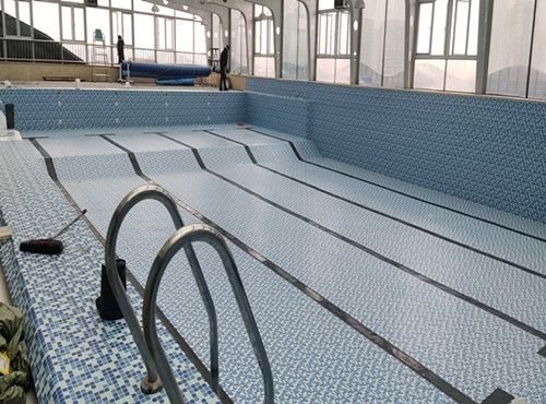 鋼結構拼裝式泳池選擇防水膠膜防水的好處